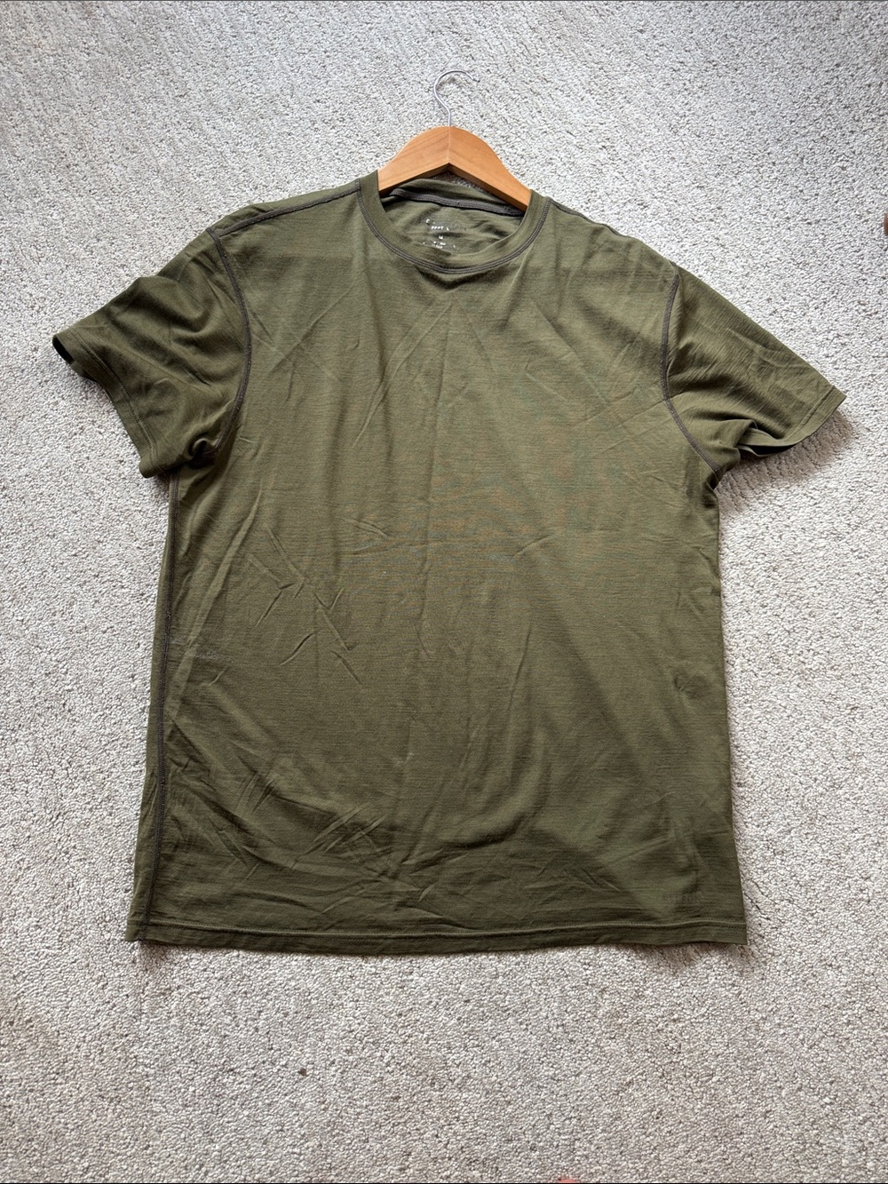 Filson Olive Green Short Sleeve Crewneck Tee